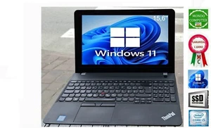 PORTATILE NOTEBOOK LENOVO E560 CPU INTEL CORE i5 6200U WINDOWS 11 - Foto 1 di 1