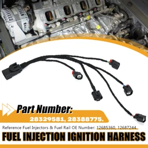 Arnés de encendido por inyección de combustible para GM para riel de combustible izquierdo 5,3 L 6,2 L V8 - Imagen 1 de 13