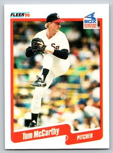 1990  Fleer #541 Tom McCarthy Chicago White Sox