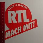 Aufkleber Sticker Radio Luxemburg Rtl Mach Mit 09031773