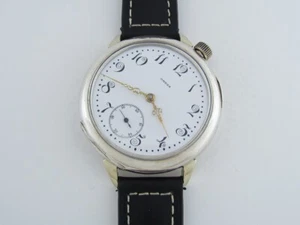 Omega GRAND PRIX PARIS 1900 Antique Swiss Amazing Art Deco Silver Drivers Watch - Picture 1 of 21