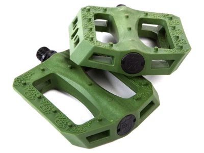 Pedales S&M Hoder BTM verde oscuro 9/16 Foto 1 de 3