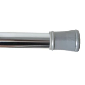 Zenna Home 502S / 512S 40" Adjustable Chrome Tension Shower Rod - Picture 1 of 3
