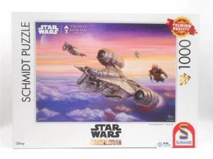 STAR WARS Puzzle The Mandalorian The Escort 1000 Teile Neu Schmidt /R12F11 - Bild 1 von 3