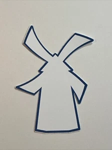Dutch Bros Sticker Blau Weiß Windmühle Exklusiv Selten - Bild 1 von 3