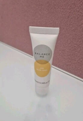 Balance Me Glow & Repair AHA Mask 10ml Travel Size Skincare Holidays Facial Peel - Image 1 of 4