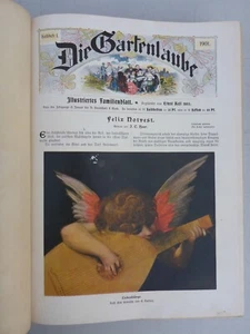 Zeitschrift Die Gartenlaube Jahrgang 1901 Halbheft Nr. 1-32 gebunden als Buch - Bild 1 von 23