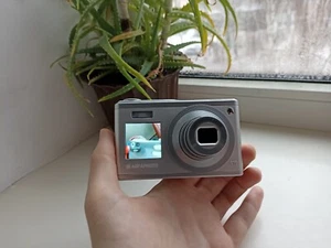 🔥Agfa Photo DC9200 Silver 24.0MP 4K digital compact camera🔥WORKing FULL Set🔥 - Picture 1 of 7