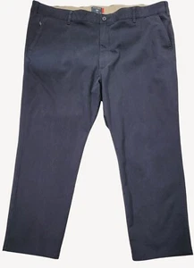 Dockers Mens Black Athletic Fit Smart 360Flex Ultimate Chino Pants W46 L30 - Picture 1 of 16