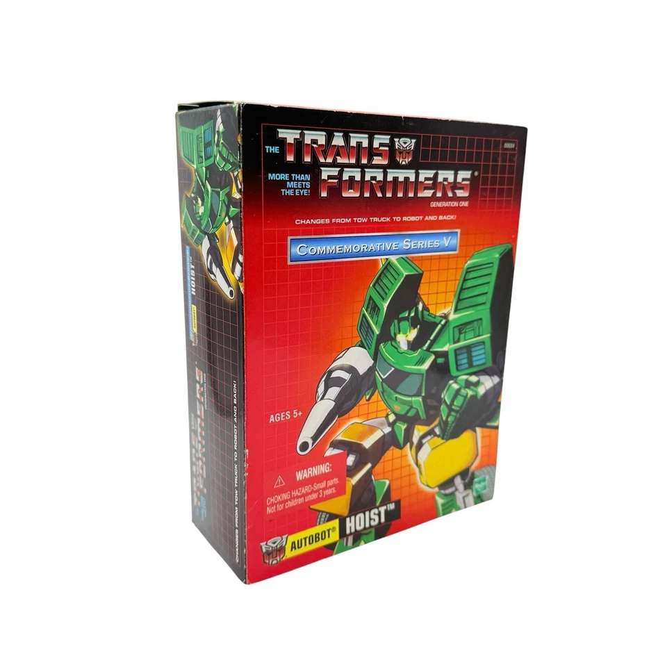 Hasbro Transformers G1 2003 polipasto conmemorativo serie V TRU reedición solo en caja Foto 1 de 4