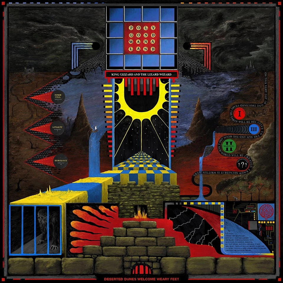 King Gizzard & the Lizard Wizard Polygondwanaland (CD) Album (US IMPORT) - Image 1 of 1