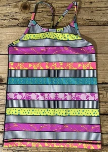 Ivivva By Lululemom Girl’s Size 8 Multicolored Active Tank - Picture 1 of 7