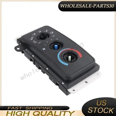 For Dodge Ram 1500 2000-2001 W/AC Black HS-364 5015734AA Climate Control Module - Image 1 of 4