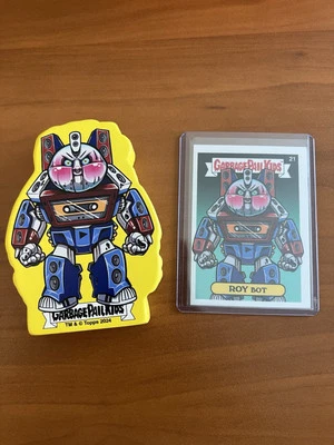 Get A Grip Skateboards Garbage Pail Kids GPK Deadwoodz yellow CHASE Roy Bot - Image 1 of 4