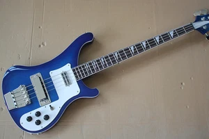 Deep Blue Bass 4 Strings Electric Bass Guitar High Quality  - Picture 1 of 6