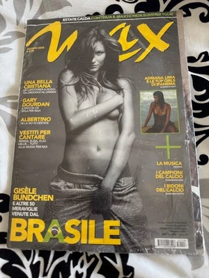 Max Magazine 2005 GISELE BUNDCHEN Adriana Lima ISABELI FONTANA FACTORY SEALED - Image 1 of 4