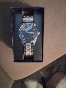 Vintage STAUER 35713 Blue Face Herrenuhr mit Original Box. Nie getragen - Bild 1 von 7