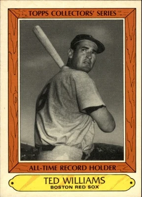 1985 Woolworth's Topps Boardwalk & Baseball Trading Card #38 Ted Williams  - Image 1 of 2