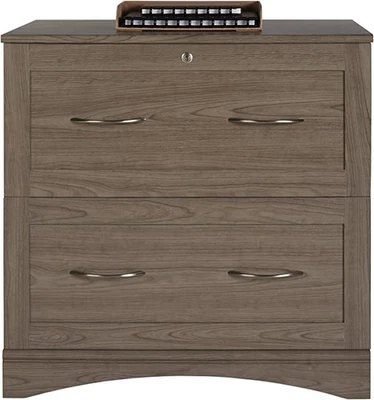 "Archivador lateral de 2 cajones Realspace Pelingo 31"" W 271339 - gris" Foto 1 de 4