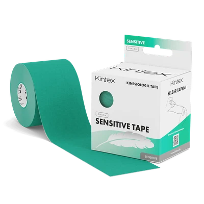 Cinta de kinesiología respetuosa con la piel cinta de fisioterapia sensible resistente al agua 5 cm x 5 m Kintex