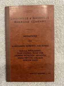 1941 Louisville & Nashville Railroad Maintaining Infrastructure. See Description - Picture 1 of 7