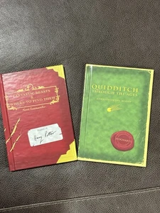 Fantastic Beasts and Where to Find Them and Quidditch Through the Ages Books - Bild 1 von 9