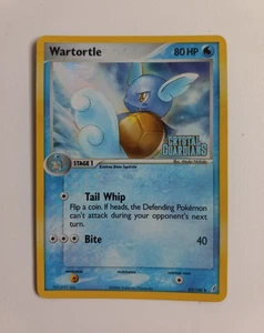 2006 Pokémon TCG Wartortle 43/100 Holo EX Crystal Guardians Stamped - Picture 1 of 4