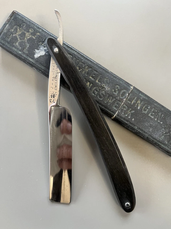 J.A. Henckels  Zwillings 73 Solingen rasoio mano libera razor coupe choux - Immagine 1 di 4