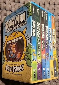 NEW Dog Man: Supa Epic Collection [#1-#6] By Dav Pilkey (2019, Hardcover) SEALED - Bild 1 von 8