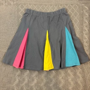 Hanna Andersson Cheerleader Antwerp gray Skirt ~ 8/130 - Picture 1 of 9