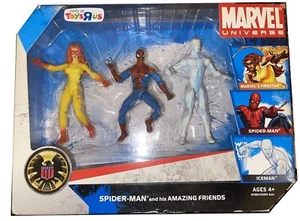 Hasbro Marvel Universe 3.75 TRU Excl Spider-Man & His Amazing Friends 3 pack - Picture 1 of 5