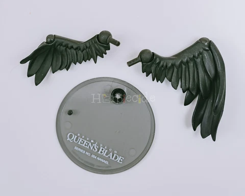 Kaiyodo Revoltech Queen's Blade NO. 004 Nanael Black Wings Stand ONLY Cover