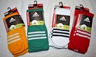 Adidas Baseball Climalite Cushioned Compression Socks, 2 Pair, Free Shipping!
