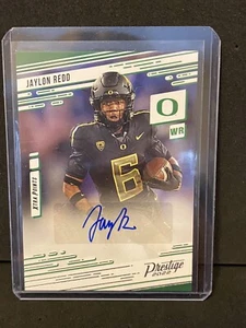 JAYLON REDD 2022 Prestige 2022 Xtra Points Auto RC OREGON DUCKS - Foto 1 di 2