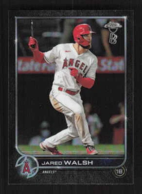 Jared Walsh  2022 Topps Chrome Ben Baller   Los Angeles Angels #24 - Image 1 of 2