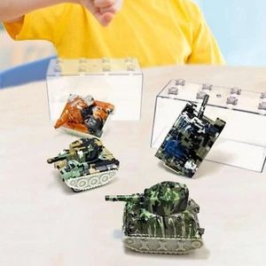 4 pezzi modello di carro armato giocattolo 1/76 modelli giocattoli auto - Foto 1 di 5