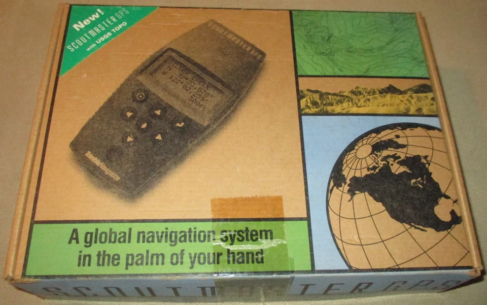 Vintage Trimble Scoutmaster Global Navigation System Complete Kit - Working - Image 1 of 4