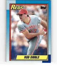 1990 Topps 46 Rob Dibble   Cincinnati Reds