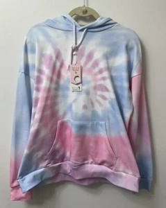 EFAN Women's Tie Dye Printed Hoodie Long Sleeve Sz XL - Picture 1 of 5