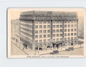 Postal Hotel Bellevue Geary en Taylor Street San Francisco California EE. UU. - Imagen 1 de 2