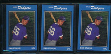 Lot (3) 1989 #29 Dan Stupur Salem Dodgers Team Issue Player Lot (GH66) SWSW6