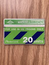 Prisons Only BT Phone Card