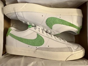 NIKE Blazer Mid 77 Zapatos De Colección - Blanco/Verde DJ6193 100 - (M) 13 (W) 14.5 - ¡NUEVO! - Imagen 1 de 9
