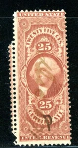 US Scott # R44c - Used - Pen Cancel                  (21-C223) - Picture 1 of 1