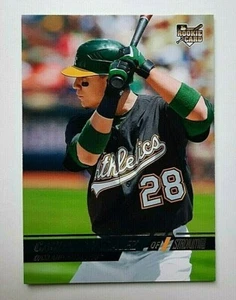 CARLOS GONZALEZ 2008 Stadium Club #128 NM RC OAKLAND ATHLETICS - Picture 1 of 2