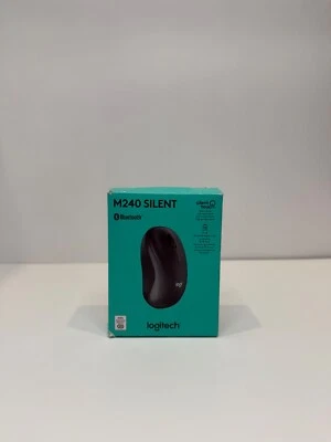 Logitech M240 Silent Wireless Bluetooth Mouse 910-007114 Graphite Black - Image 1 of 3