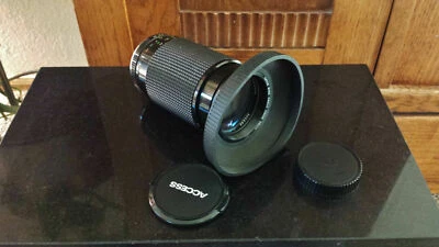 Access 70-210MM 1:3.5-4.5 Macro Lens with Tiffen Wide Angle Hood 58MM For Pentax - Image 1 of 4