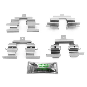 Rear Brake Pad Anti-Rattle Shims For Nissan Qashqai J10 2007-2014 (Solid Disc) - Picture 1 of 9