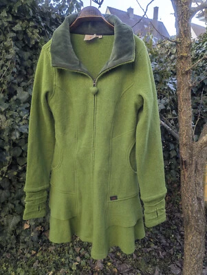 Wunderschöne Winterjacke/Mantel von Chapati Gr.M grün Damen Wolle - Bild 1 von 4