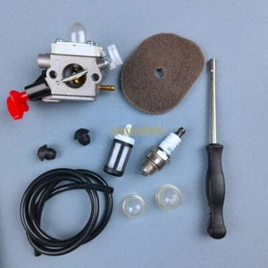 Carburetor Air Filter Kit for Stihl FS56RC FS70C FS70R FS70RC 4144 120 0608 - Picture 1 of 4